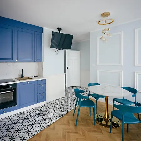 Apartament Pogonowskiego 73 - Blue Design 8 Guests, Terrace&parking Chillinlodz *
